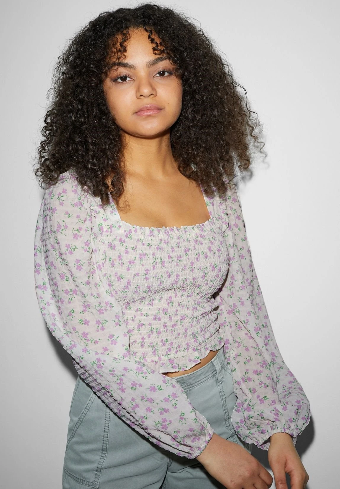 Blouse - Cremewhite 1 Blouse - Cremewhite