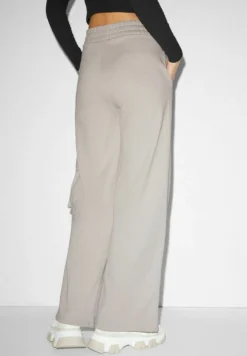 Pantalon De Survêtement - Light Beige -Clockhouse 057c27f31f7b450098af873c80e64224