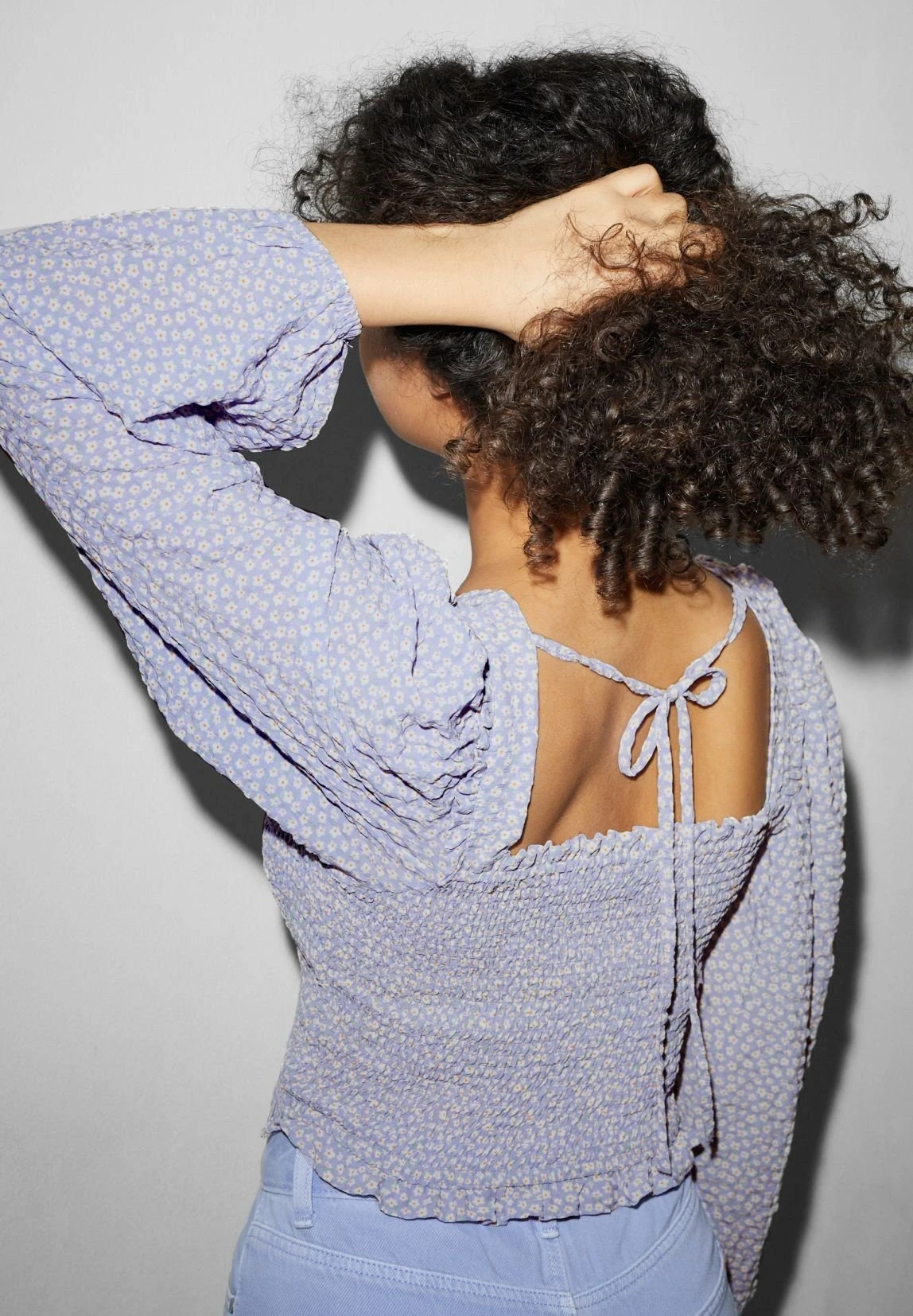 Blouse - Light Violet 2 Blouse - Light Violet – Image 2