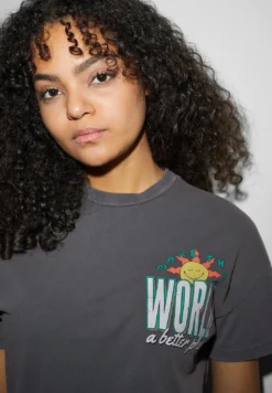 T-Shirt Imprimé - Gray -Clockhouse 11a9faeb6d5141cd90cd3e33cc97837d