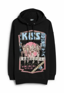 Kiss - Sweat À Capuche - Black