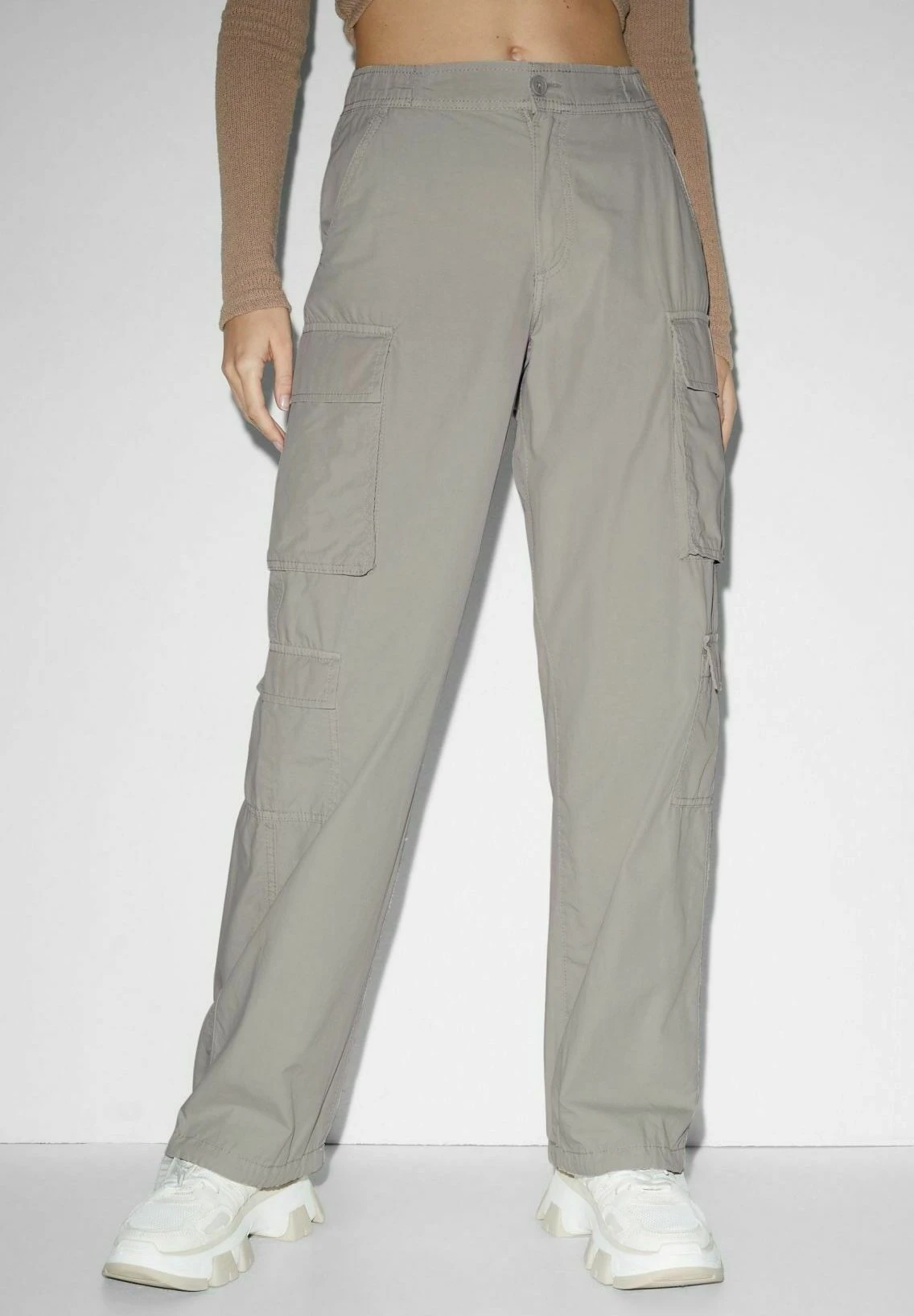 Pantalon Cargo - Light Gray 1 Pantalon Cargo - Light Gray
