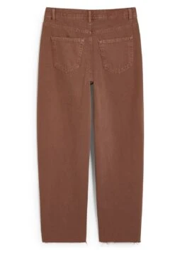 High Waist Trousers - Jean Droit - Beige -Clockhouse 2900517db0aa48d6841b98fcc237d38a