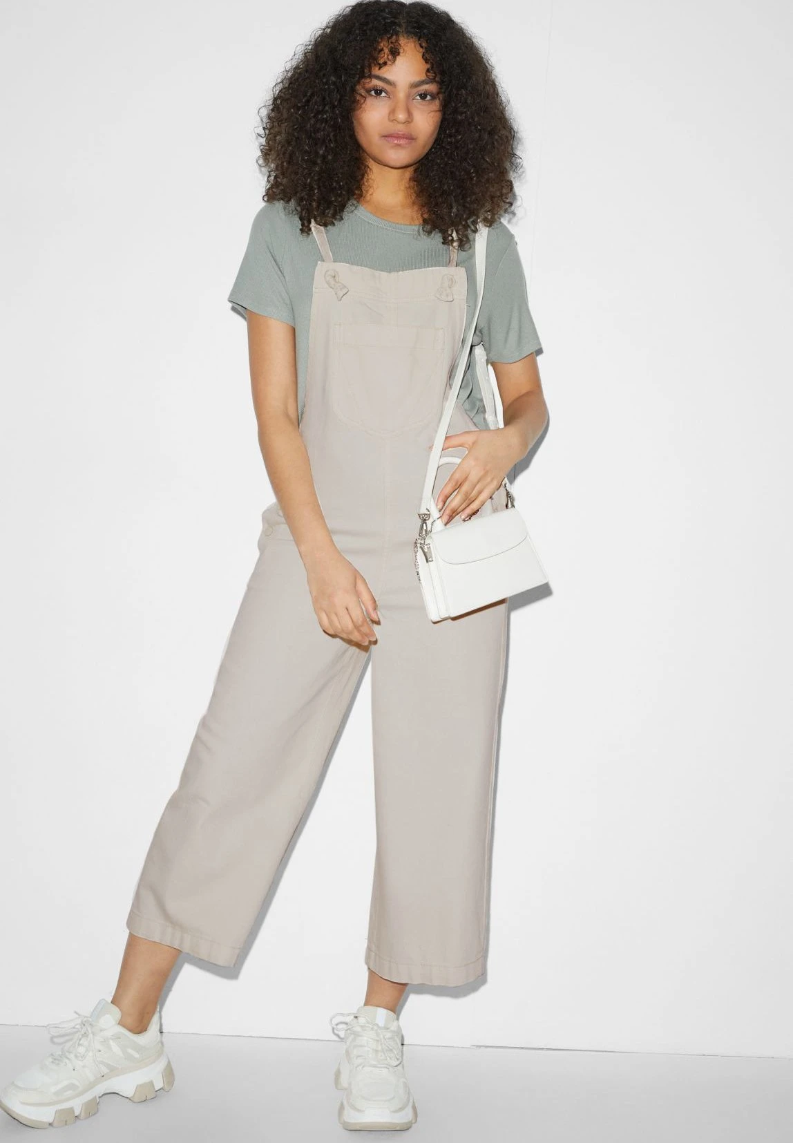 Salopette - Cremewhite 2 Salopette - Cremewhite – Image 2