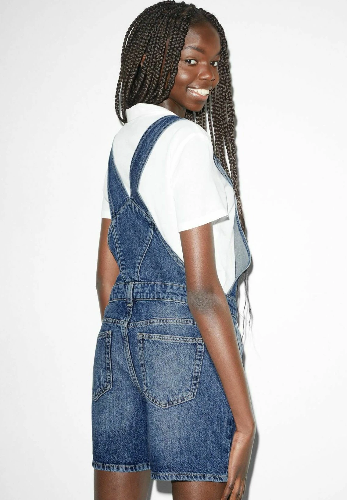 Salopette - Denim-Blue 2 Salopette - Denim-Blue – Image 2