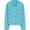 Jacks - Veste En Jean - Turquoise