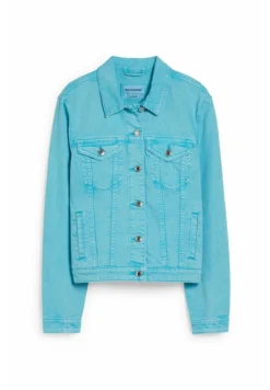 Jacks - Veste En Jean - Turquoise