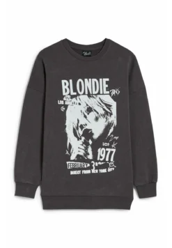 Blondie - Sweatshirt - Dark Gray -Clockhouse 3f2f5c87932943909a4f1012cf8dc2b7