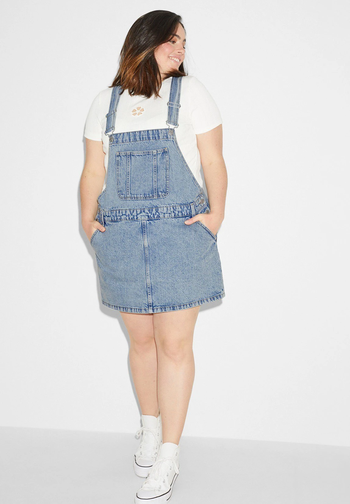 Robe En Jean - Denim Light Blue 1 Robe En Jean - Denim Light Blue