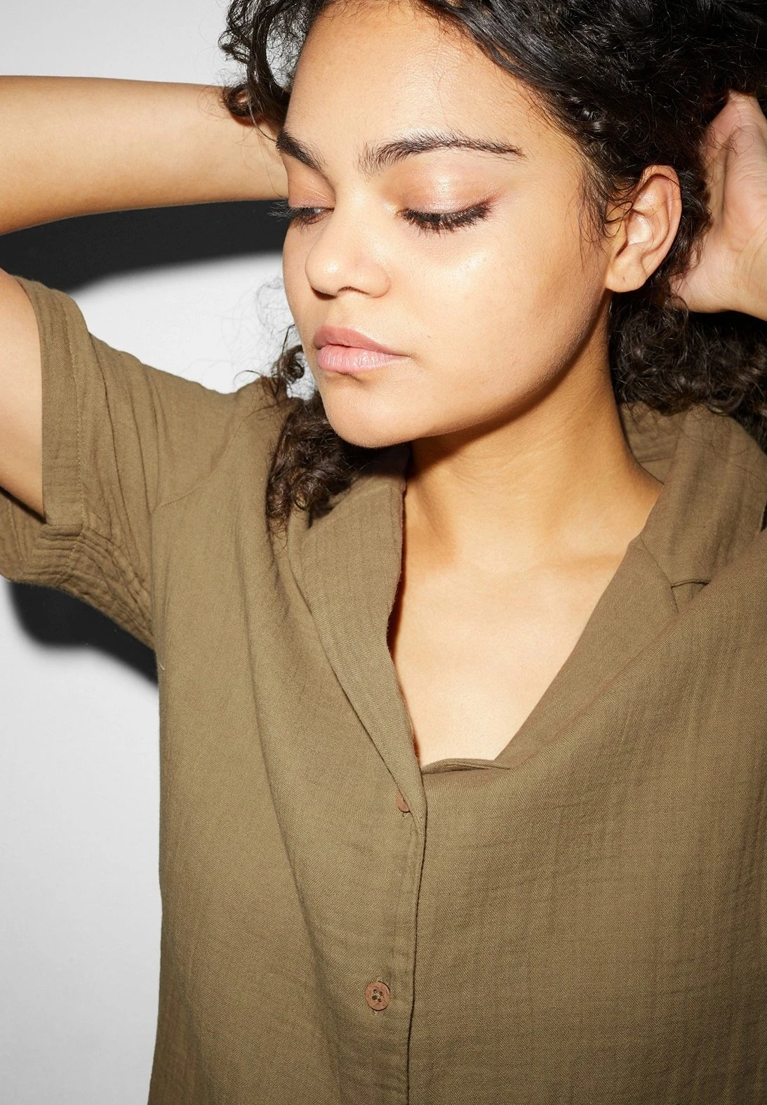 Blouses - Chemisier - Light Green 3 Blouses - Chemisier - Light Green – Image 3