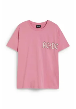 Ac/Dc - T-Shirt Imprimé - Rose 10 Ac/Dc - T-Shirt Imprimé - Rose -Clockhouse 44204d5351944ff5858b7141706d9a26