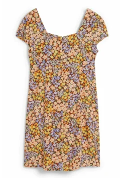 Robe Fourreau - Multicoloured -Clockhouse 4d0cfec2ae3c4002b931df17a67931e1