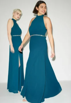 Robe De Cocktail - Dark Green 10 Robe De Cocktail - Dark Green -Clockhouse 4d368c0ce2f24b3f9e69bbec40387629