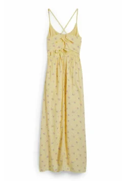 Robe Longue - Light Yellow 10 Robe Longue - Light Yellow -Clockhouse 56969f84eb794839a873741223564cc7