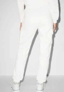 Pantalon De Survêtement - Cremewhite -Clockhouse 5be999308fff47edb1cc7ba4041403a4