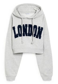 Sweatshirt - Light Gray Melange -Clockhouse 5fc752e0f06042f3840c03667ed0849b