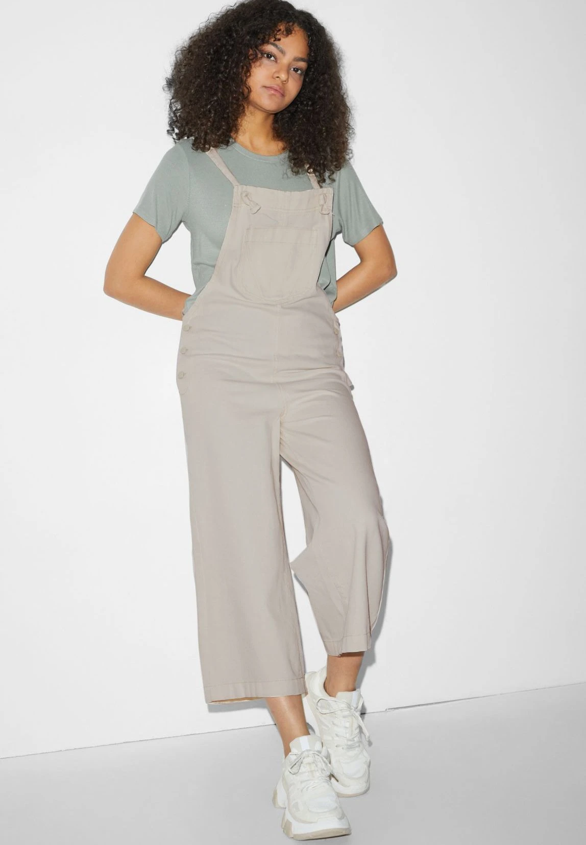 Salopette - Cremewhite 1 Salopette - Cremewhite