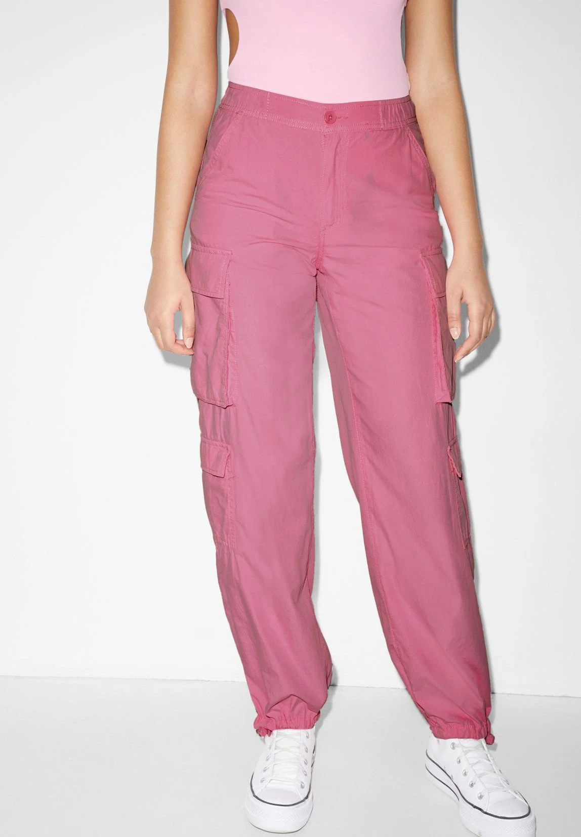 Pantalon Cargo - Pink 1 Pantalon Cargo - Pink