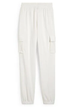 Pantalon De Survêtement - Cremewhite -Clockhouse 8130e31179234611b5e448d9bbf42df5