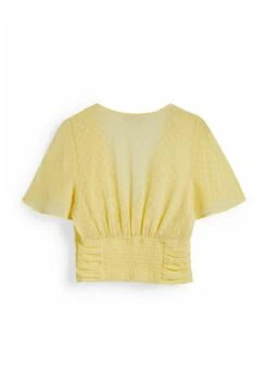 Blouse - Light Yellow 12 Blouse - Light Yellow -Clockhouse 83ab9f272b464a458150cea7d1bcbd79