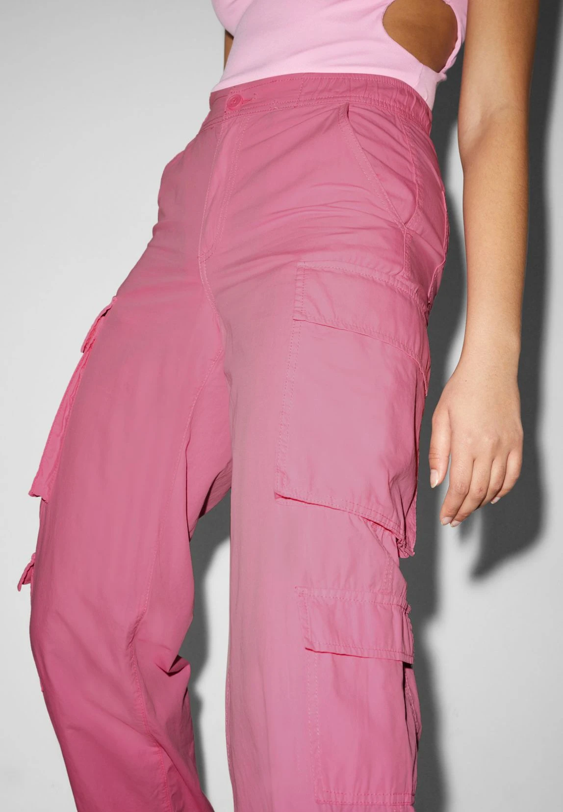 Pantalon Cargo - Pink 4 Pantalon Cargo - Pink – Image 4