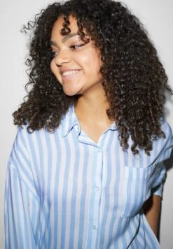 Chemisier - White Light Blue 9 Chemisier - White Light Blue -Clockhouse 986da68f8b4340109ad476055bc62583