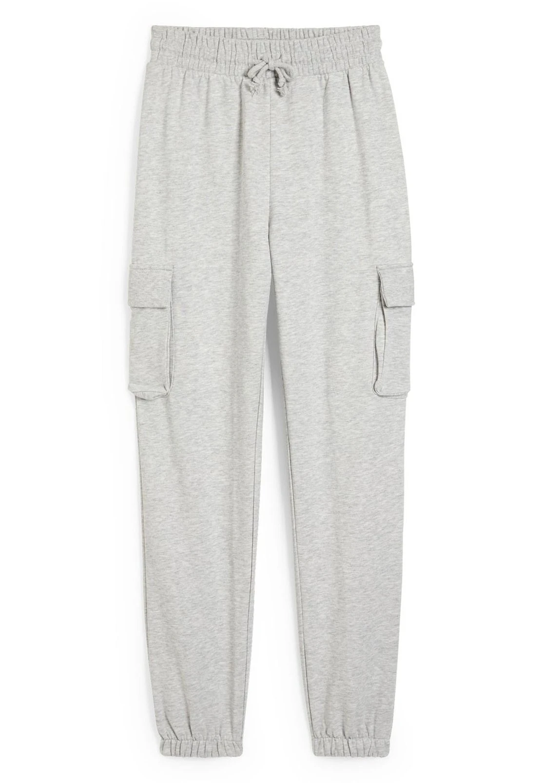 Pantalon Cargo - Light Gray Melange 4 Pantalon Cargo - Light Gray Melange – Image 4