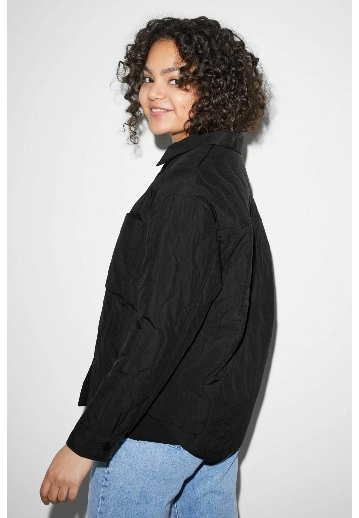 Veste Mi-Saison - Black 2 Veste Mi-Saison - Black – Image 2