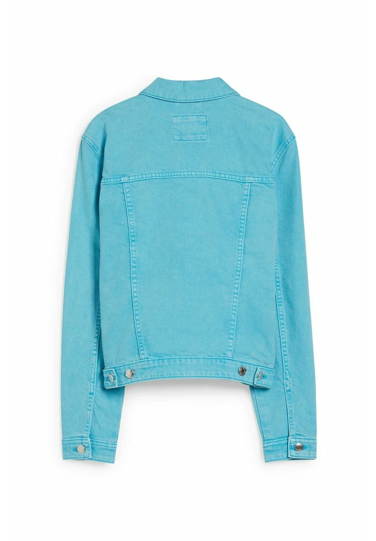 Jacks - Veste En Jean - Turquoise 2 Jacks - Veste En Jean - Turquoise – Image 2