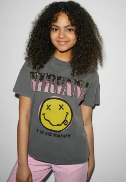 Nirvana - T-Shirt Imprimé - Gray