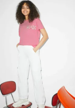 Ac/Dc - T-Shirt Imprimé - Rose 8 Ac/Dc - T-Shirt Imprimé - Rose -Clockhouse b2d1bcdde15e44c88e4e0736691119ac