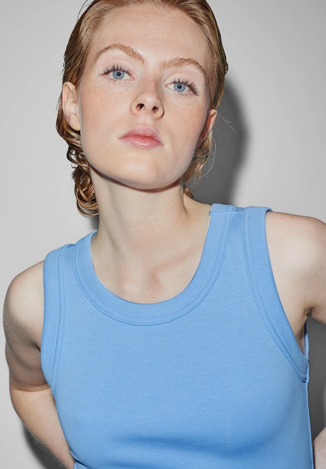 Robe Fourreau - Blue 4 Robe Fourreau - Blue – Image 4