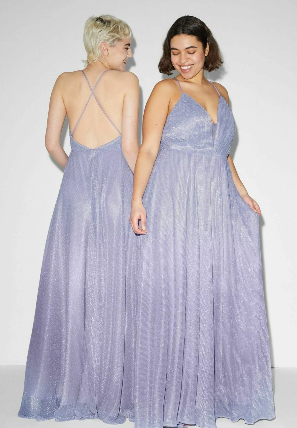 Robe De Cocktail - Light Violet 2 Robe De Cocktail - Light Violet – Image 2