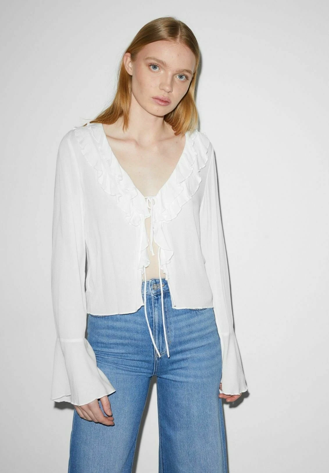 Blouse - White 1 Blouse - White