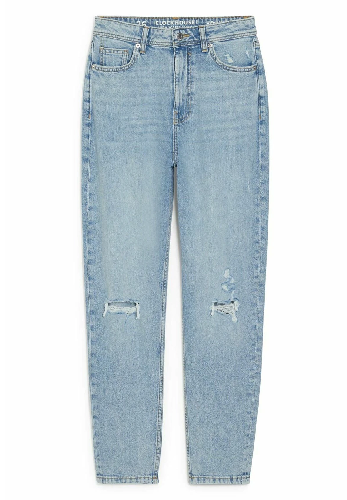 Jeans Fuselé - Denim Light Blue 1 Jeans Fuselé - Denim Light Blue