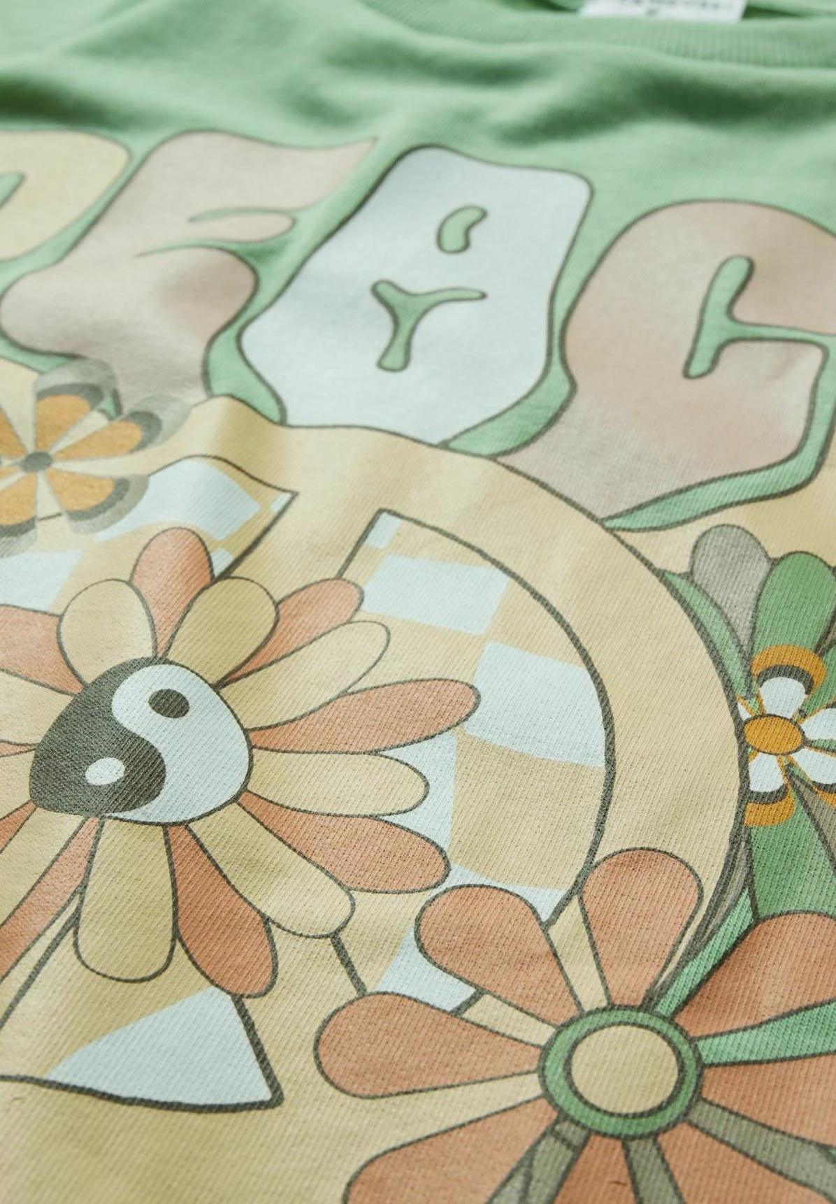 Sweatshirt - Light Green 7 Sweatshirt - Light Green – Image 7