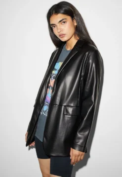 Manteau Court - Black