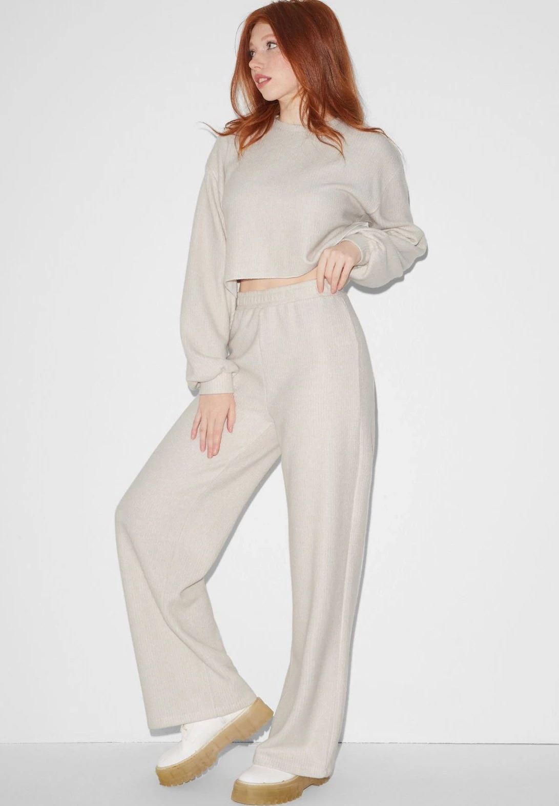 Pantalon Classique - Beige 1 Pantalon Classique - Beige