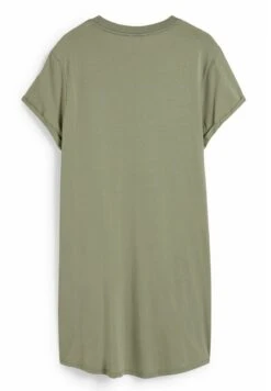 Robe En Jersey - Green 9 Robe En Jersey - Green -Clockhouse e1ffd71f5450496cb45a1f651f016f2c