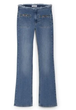 Jean Flare - Denim Light Blue -Clockhouse ebfd2b3df09549b3870ce20028ba734a