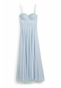 Robe De Cocktail - Light Blue -Clockhouse f3318fd2381f441a8405f287f65842d0