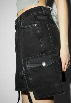 Jupe En Jean - Black 10 Jupe En Jean - Black -Clockhouse f5db02fbd9d24ea083a63b01ed905b99
