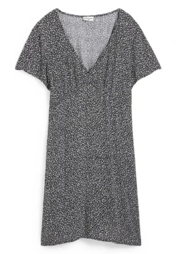 Robe De Jour - Black White 11 Robe De Jour - Black White -Clockhouse f64b817aa7ab4b7a957bd9447027b80f