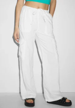 Pantalon Cargo - Cremewhite