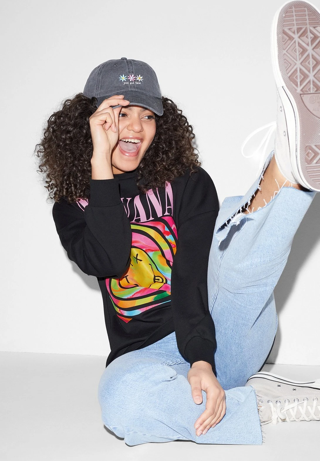 Nirvana - Sweatshirt - Black 4 Nirvana - Sweatshirt - Black – Image 4