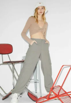 Pantalon Cargo - Light Gray 10 Pantalon Cargo - Light Gray -Clockhouse fb266f83da684ee9983575ca77ee51eb